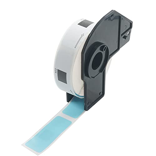 BETCKEY - 1 Rolle DK-11204 Mehrzwecketiketten Kompatibel mit Brother, 17mm x 54mm, 400 Farbige Etiketten Blau für Brother QL Etikettendrucker BETCKEY - 1 Rolle DK-11204 Mehrzwecketiketten Kompatibel mit Brother, 17mm x 54mm, 400 Farbige Etiketten Blau für Brother QL Etikettendrucker von BETCKEY