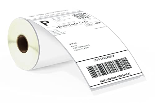 BETCKEY - 1 Rolle Etiketten Kompatibel mit DYMO S0904980, 104mm x 159mm, 220 Versandetiketten für LabelWriter 4XL, NICHT passend 5XL von BETCKEY