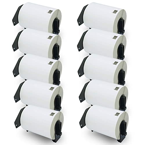 BETCKEY - 10 Rollen DK-11241 Versandetiketten Kompatibel mit Brother, 102mm x 152mm, 2000 Etiketten für Brother QL Etikettendrucker BETCKEY - 10 Rollen DK-11241 Versandetiketten Kompatibel mit Brother, 102mm x 152mm, 2000 Etiketten für Brother QL Etikettendrucker von BETCKEY