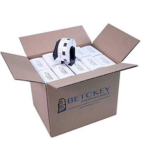 BETCKEY - 20 Rollen DK-11221 Quadratische QR Code Etiketten Kompatibel mit Brother, 23mm x 23mm, 20000 Etiketten für Brother QL Etikettendrucker BETCKEY - 20 Rollen DK-11221 Quadratische QR Code Etiketten Kompatibel mit Brother, 23mm x 23mm, 20000 Etiketten für Brother QL Etikettendrucker von BETCKEY
