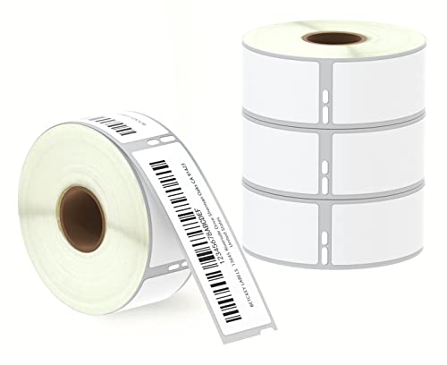 BETCKEY - 4 Rollen 99010 Selbstklebende Etiketten Kompatibel mit DYMO S0722370, 28mm x 89mm, 1400 Adressetiketten für LabelWriter 450, 4XL NICHT passend 550 oder 5XL von BETCKEY