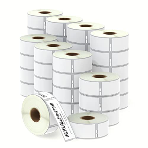 BETCKEY - 40 Rollen 99010 Selbstklebende Etiketten Kompatibel mit DYMO S0722370, 28mm x 89mm, 14000 Adressetiketten für LabelWriter 450, 4XL NICHT passend 550 oder 5XL BETCKEY - 40 Rollen 99010 Selbstklebende Etiketten Kompatibel mit DYMO S0722370, 28mm x 89mm, 14000 Adressetiketten für LabelWriter 450, 4XL NICHT passend 550 oder 5XL von BETCKEY