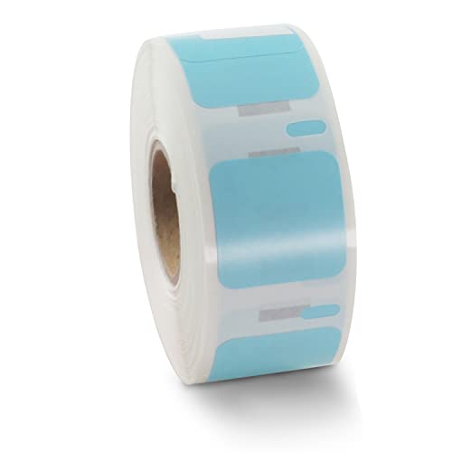 BETCKEY - 2 Rollen Blau Mehrzwecketiketten (Klein) Kompatibel mit DYMO S0929120, 25mm x 25mm, 1500 Farbige Etiketten für LabelWriter 450 Serie und 4XL von BETCKEY