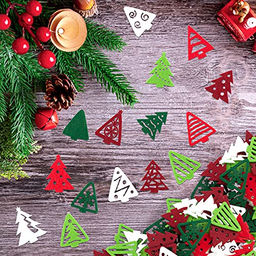 BETESSIN 120 Stück Weihnachtsbaum Streudeko Set Bunt Filzornament mit Weihnachtsbäume Muster Filz Weihnachtsdeko Konfetti Tischdeko für Party Weihnachten Fest Holiday usw. BETESSIN 120 Stück Weihnachtsbaum Streudeko Set Bunt Filzornament mit Weihnachtsbäume Muster Filz Weihnachtsdeko Konfetti Tischdeko für Party Weihnachten Fest Holiday usw. von BETESSIN