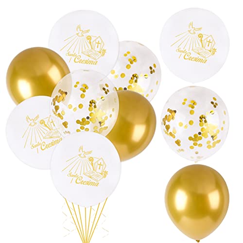 30 pcs Santa Cresima luftballons Set Gold 30 pcs Santa Cresima luftballons Set Gold von BETESSIN