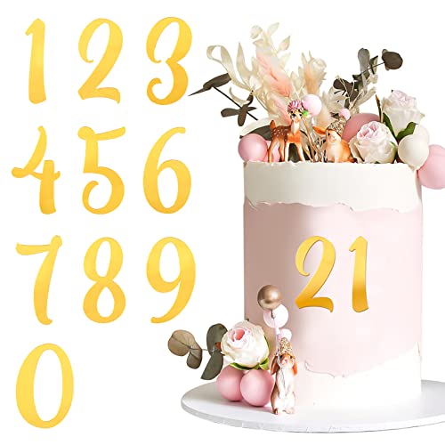 BETESSIN 10Pcs Zahlen Deko Torte 0-9 Gold Kuchen Dekoration Ziffern Geburtstag Acryl Tortendeko Tortenaufsatz Kuchen Topper Set für Party Hochzeit Jubiläum Feier BETESSIN 10Pcs Zahlen Deko Torte 0-9 Gold Kuchen Dekoration Ziffern Geburtstag Acryl Tortendeko Tortenaufsatz Kuchen Topper Set für Party Hochzeit Jubiläum Feier von BETESSIN