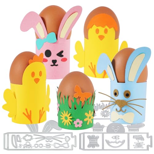 BETESSIN 3pcs Ostern Stanzschablonen Eierbecher Stanzformen Eierständer Egg Cup Stanzbögen Ostereier Deko Stanzen Eierhalter Metall Prägeschablonen DIY Geschenk BETESSIN 3pcs Ostern Stanzschablonen Eierbecher Stanzformen Eierständer Egg Cup Stanzbögen Ostereier Deko Stanzen Eierhalter Metall Prägeschablonen DIY Geschenk von BETESSIN