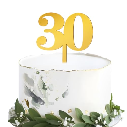 BETESSIN Cake Topper 30 Geburtstag Tortenstecker Kuchen Deko 30. Jahrestag Acryl Gold 30. Geburtstag Tortendeko Cupcake Topper Kuchen Topper Geburtstagstorte Deko BETESSIN Cake Topper 30 Geburtstag Tortenstecker Kuchen Deko 30. Jahrestag Acryl Gold 30. Geburtstag Tortendeko Cupcake Topper Kuchen Topper Geburtstagstorte Deko von BETESSIN