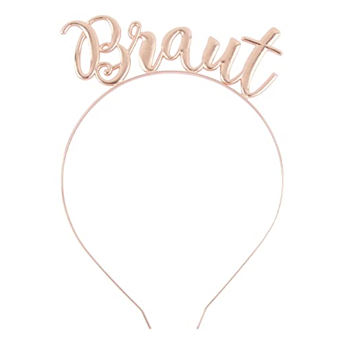 BETESSIN JGA Haarreif Frauen Rosegold Braut Haarreif Bride Haarschmuck Braut Accessoires für Bachelorette Party Hen Party Junggesellinnenabschied Frauen Hochzeitsdeko usw. BETESSIN JGA Haarreif Frauen Rosegold Braut Haarreif Bride Haarschmuck Braut Accessoires für Bachelorette Party Hen Party Junggesellinnenabschied Frauen Hochzeitsdeko usw. von BETESSIN