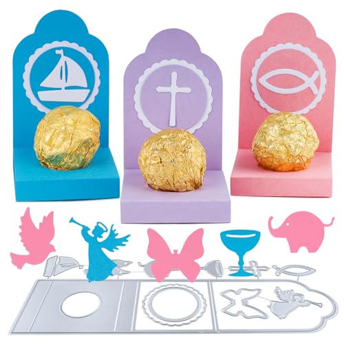 BETESSIN Stanzschablone Taufe Box Tischdeko Stanzform Fisch Candy Box Klein Süßigkeitenbox Stanzen Schachtel Party Dekoration Metall Prägeschablonen Babyparty Kommunion Gastgeschenk BETESSIN Stanzschablone Taufe Box Tischdeko Stanzform Fisch Candy Box Klein Süßigkeitenbox Stanzen Schachtel Party Dekoration Metall Prägeschablonen Babyparty Kommunion Gastgeschenk von BETESSIN