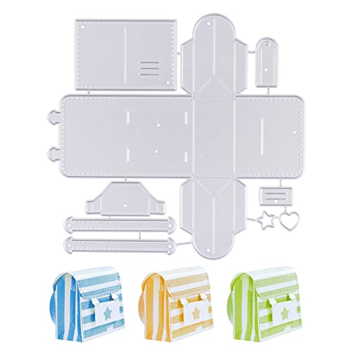 BETESSIN Stanzschablonen Schultasche Box Stanzform Schachtel Klein Geschenkbox Süßigkeitenbox Metall Prägeschablone Cutting Dies Stanzmaschinen DIY Schüler Schulanfang Geschenk BETESSIN Stanzschablonen Schultasche Box Stanzform Schachtel Klein Geschenkbox Süßigkeitenbox Metall Prägeschablone Cutting Dies Stanzmaschinen DIY Schüler Schulanfang Geschenk von BETESSIN