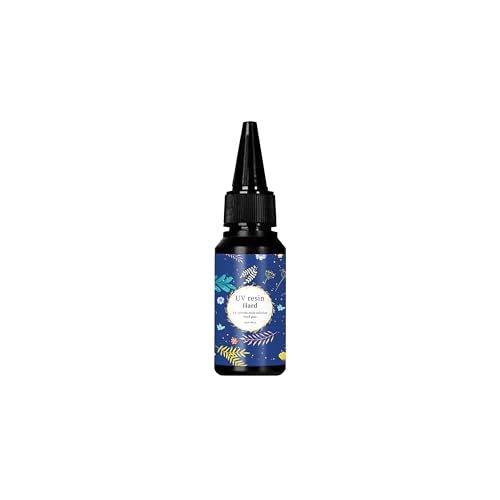 UV-Harz, verbessertes UV-Harz, hart, kristallklar, UV-Epoxidharz für Bastelarbeiten, Schmuckherstellung (10 g) von BEVINAS