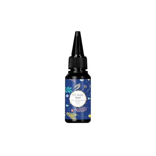 UV-Harz, verbessertes UV-Harz, hart, kristallklar, UV-Epoxidharz für Bastelarbeiten, Schmuckherstellung (20 g) von BEVINAS