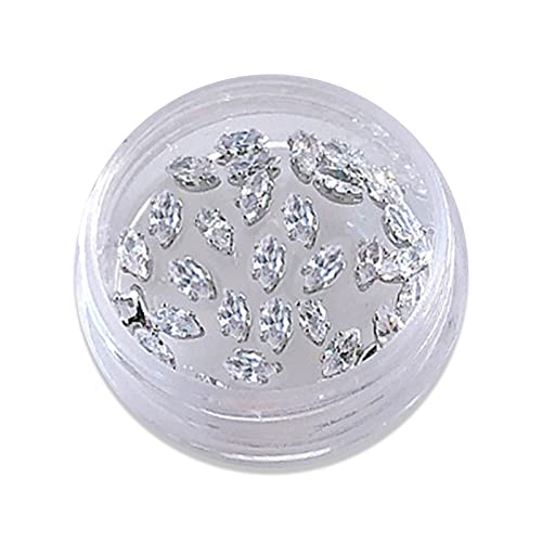 20 Stück Strasssteine für Nägel, funkelnde kleine Diamanten, Kristalle, 10 Stile zur Auswahl, Zubehör 20 Stück Strasssteine für Nägel, funkelnde kleine Diamanten, Kristalle, 10 Stile zur Auswahl, Zubehör von BFANGLC