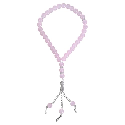 33 Glasperlen, Quasten, Muslime, Rosenkranz, Gebetsperlen, für Damen und Herren, Tasbih-Schmuckzubehör von BFANGLC