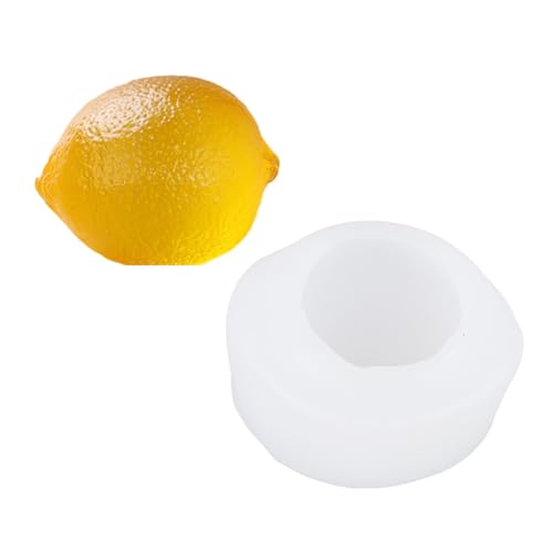 3D-Silikonformen in Zitronenform, Seifenherstellung, Zitronen-Fruchtformen für Epoxidharz, handgefertigte Seife 3D-Silikonformen in Zitronenform, Seifenherstellung, Zitronen-Fruchtformen für Epoxidharz, handgefertigte Seife von BFANGLC
