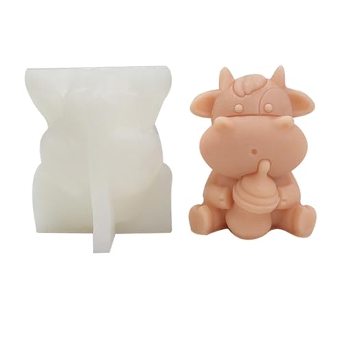 BFANGLC 3D-Silikonformen in Kuhform, für Milchvieh, Duftformen, Tonformen, Gießformen für die Herstellung von BFANGLC