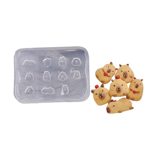 Epoxidharz, Brot, Kekse, kleine Cartoon-Form, Ton für Miniatur-Silikonform im Maßstab 1:12 Epoxidharz, Brot, Kekse, kleine Cartoon-Form, Ton für Miniatur-Silikonform im Maßstab 1:12 von BFANGLC