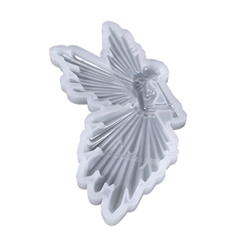 Kristall-Epoxidharz-Form, Mädchen, das die Flöte spielt, Gießen, Silikon, Handwerk, Schmuckform von BFANGLC