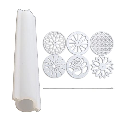 Multifunktionales Seifenherstellungswerkzeug-Set, 6 Designs, exquisite Blumen-Vorlage, zum Durchziehen, Werkzeuge, Seifenwerkzeuge von BFANGLC