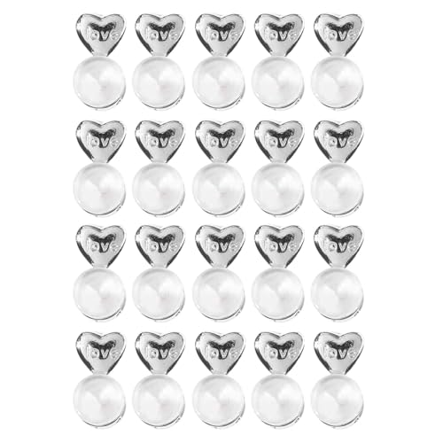 Set mit 20 Ohrläppchenstützen, stilvoll, verstellbar, Ohr-Accessoire, Charm, einfach zu bedienen, Silikon-Ohrringheber Set mit 20 Ohrläppchenstützen, stilvoll, verstellbar, Ohr-Accessoire, Charm, einfach zu bedienen, Silikon-Ohrringheber von BFANGLC