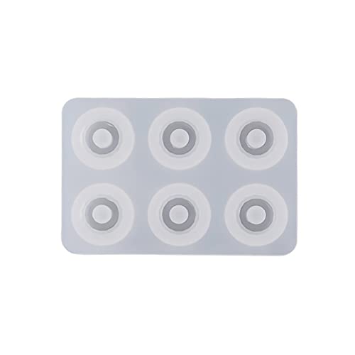 Silikonform für Schmuckherstellung, Perlen mit Loch, Epoxidharz, Silikon, handgefertigt, für Halsketten, Armbänder von BFANGLC