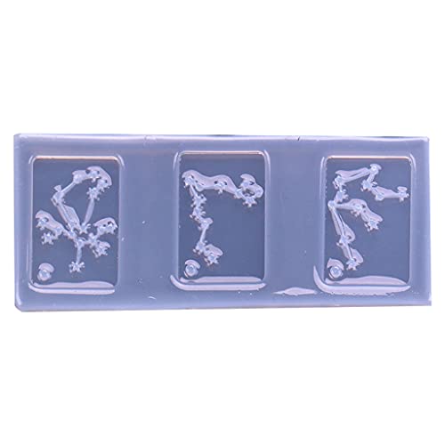 Silikonform mit Löchern, Kristall, Epoxid, Schmuck, Zubehör, Werkzeuge, Ausrüstung, Harzformen von BFANGLC
