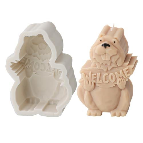 Silikonformen in Tierform, Katzen- und Hundeform, für Seife, Gipsdekorationen Silikonformen in Tierform, Katzen- und Hundeform, für Seife, Gipsdekorationen von BFANGLC