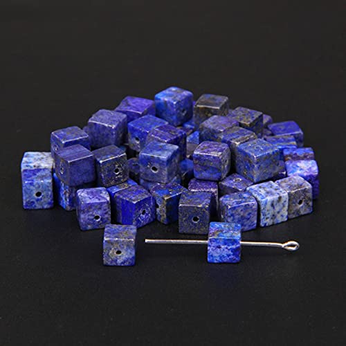 Modefarben 4 mm / 6 mm / 8 mm quadratische Perlen Würfel Natursteinperlen DIY handgefertigte Edelsteinperlen für die Schmuckherstellung Großhandel-Lapislazuli, 8 mm ca. 20 Stück Modefarben 4 mm / 6 mm / 8 mm quadratische Perlen Würfel Natursteinperlen DIY handgefertigte Edelsteinperlen für die Schmuckherstellung Großhandel-Lapislazuli, 8 mm ca. 20 Stück von BFAUNRY