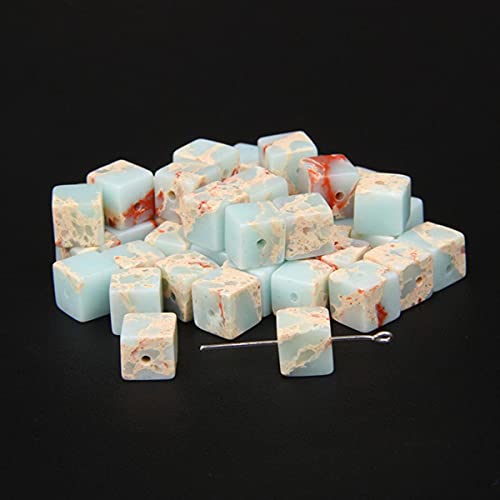 Modefarben 4 mm / 6 mm / 8 mm quadratische Perlen Würfel Natursteinperlen DIY handgefertigte Edelsteinperlen für die Schmuckherstellung Großhandel-Shoushan-Stein, 6 mm, ca. 20 Stück Modefarben 4 mm / 6 mm / 8 mm quadratische Perlen Würfel Natursteinperlen DIY handgefertigte Edelsteinperlen für die Schmuckherstellung Großhandel-Shoushan-Stein, 6 mm, ca. 20 Stück von BFAUNRY