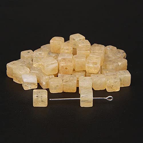 Modefarben 4 mm / 6 mm / 8 mm quadratische Perlen Würfel Natursteinperlen DIY handgefertigte Edelsteinperlen für die Schmuckherstellung Großhandel-Tee Wassermelone, 8 mm ca. 10 Stück Modefarben 4 mm / 6 mm / 8 mm quadratische Perlen Würfel Natursteinperlen DIY handgefertigte Edelsteinperlen für die Schmuckherstellung Großhandel-Tee Wassermelone, 8 mm ca. 10 Stück von BFAUNRY