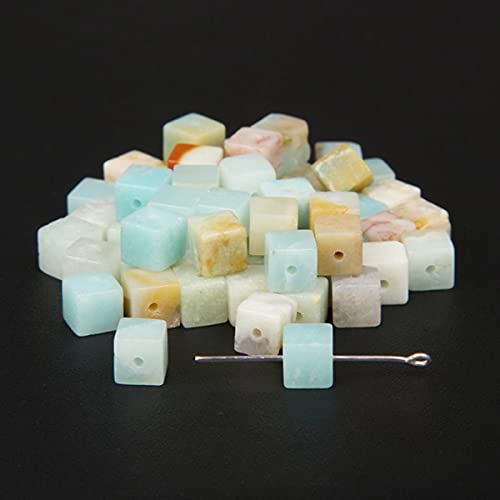 Modefarben 4mm/6mm/8mm quadratische Perlen Würfel Natursteinperlen DIY handgemachte Edelsteinperlen für die Schmuckherstellung Großhandel-Amazonit,8MM ca. 20St Modefarben 4mm/6mm/8mm quadratische Perlen Würfel Natursteinperlen DIY handgemachte Edelsteinperlen für die Schmuckherstellung Großhandel-Amazonit,8MM ca. 20St von BFAUNRY