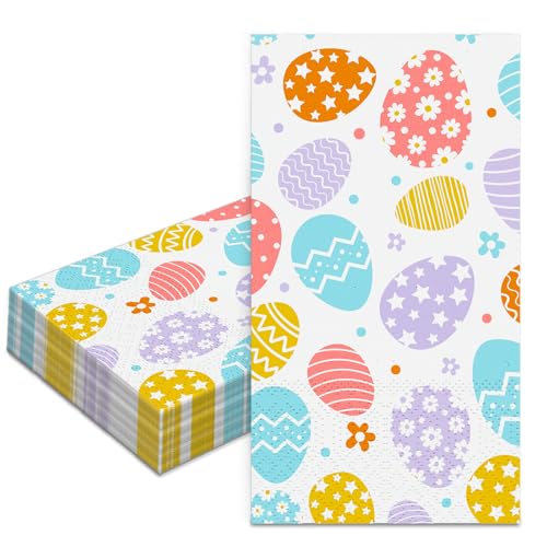 Osterservietten 33 x 40 cm Servietten Osereier 50 Stück Papierservietten Osterdeko Tischdeko für Ostern Osterservietten 33 x 40 cm Servietten Osereier 50 Stück Papierservietten Osterdeko Tischdeko für Ostern von BFB