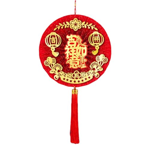 BFLKY 2024 Drache Neujahr Dekor Frühlingsfest Goldene Schalotte Papierfächer Anhänger Chinesischer Knoten Wohnzimmer Dekorationen BFLKY 2024 Drache Neujahr Dekor Frühlingsfest Goldene Schalotte Papierfächer Anhänger Chinesischer Knoten Wohnzimmer Dekorationen von BFLKY