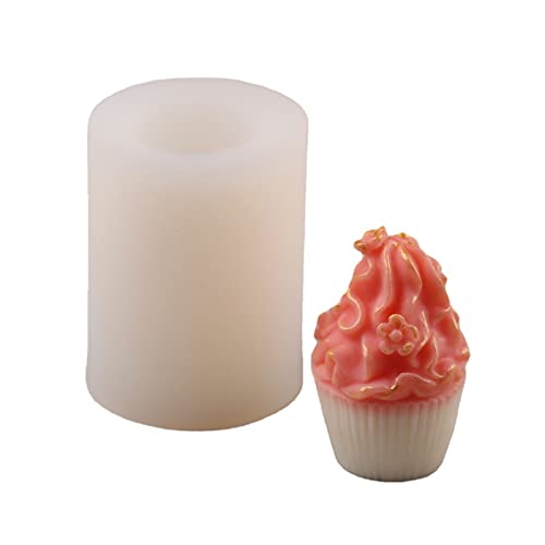 BFLKY Cupcake-Form, Silikonform, Wachs, Schmelzen, Polymer, handgefertigt, Cupcake-Gelee, Dekorationszubehör BFLKY Cupcake-Form, Silikonform, Wachs, Schmelzen, Polymer, handgefertigt, Cupcake-Gelee, Dekorationszubehör von BFLKY