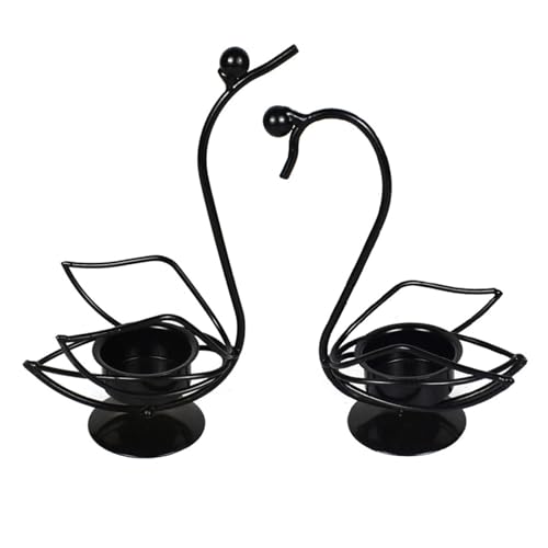 BFLKY Eleganter Vogel-Eisen-Halter, stilvoller Metallständer für Partys, besondere Festtage, Tischdekoration, einzigartiges Muster BFLKY Eleganter Vogel-Eisen-Halter, stilvoller Metallständer für Partys, besondere Festtage, Tischdekoration, einzigartiges Muster von BFLKY