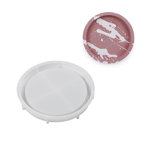 BFLKY Große Harzformen aus Silikon, runde Teller, Schalen, Harz, Epoxidharz, Formen für Obsttablett, Heimdekoration, Formen BFLKY Große Harzformen aus Silikon, runde Teller, Schalen, Harz, Epoxidharz, Formen für Obsttablett, Heimdekoration, Formen von BFLKY