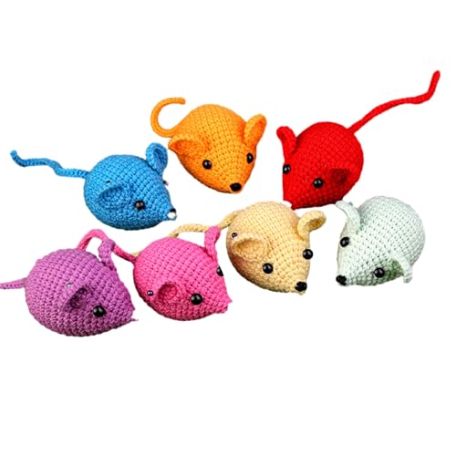 BFLKY Häkeltier-Maus-Set, Häkelpuppen mit Garn, Häkelnadeln, Anleitung, Häkel-Starter-Kits für Anfänger BFLKY Häkeltier-Maus-Set, Häkelpuppen mit Garn, Häkelnadeln, Anleitung, Häkel-Starter-Kits für Anfänger von BFLKY