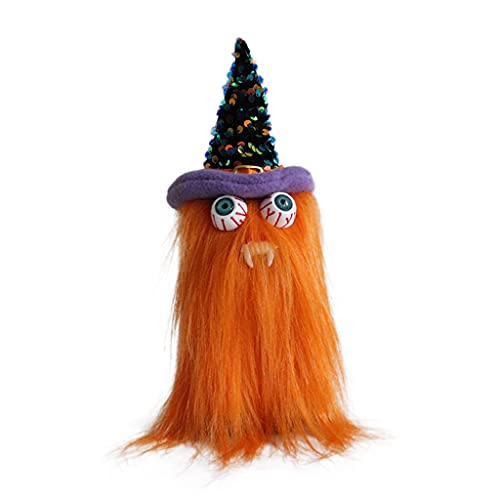 BFLKY Langer Plüsch für Vampir, gesichtslos, für Halloween, Ornament, Cartoon-Zwerg, Heimdekoration, Halloween-Feier von BFLKY