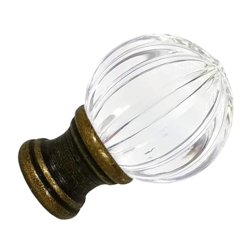 BFLKY Lighting Finials Lampenschirme, Endstücke, elegante Heimdekoration, Kappen Stehlampe, Endknopf, Schreibtischlampe, Ornament für Lampen BFLKY Lighting Finials Lampenschirme, Endstücke, elegante Heimdekoration, Kappen Stehlampe, Endknopf, Schreibtischlampe, Ornament für Lampen von BFLKY