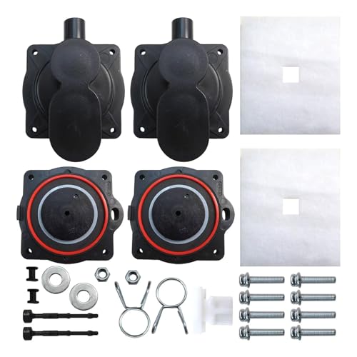 BFLKY Luftpumpen-Membran-Reparatur-Kits, Luftventile, Montage für Hiblow HP80, HP60, HP80-0117, HP80-0110, CS103EL AS500, AA500 BFLKY Luftpumpen-Membran-Reparatur-Kits, Luftventile, Montage für Hiblow HP80, HP60, HP80-0117, HP80-0110, CS103EL AS500, AA500 von BFLKY