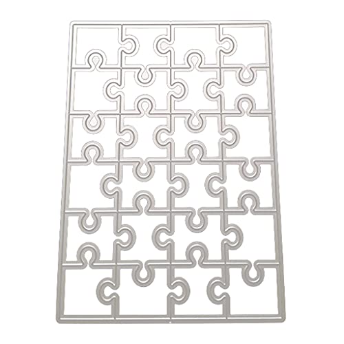 BFLKY Puzzle Stanzformen Scrapbooking Album Karte Vorlage Form Dekoration von BFLKY