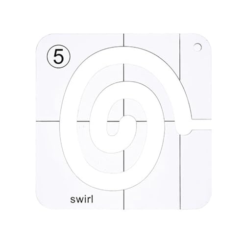 BFLKY Quiltschablone Nählineal Nähmaschine Vorlage Lineal Werkzeug für Patchwork Special-shaped Sewing Ruler BFLKY Quiltschablone Nählineal Nähmaschine Vorlage Lineal Werkzeug für Patchwork Special-shaped Sewing Ruler von BFLKY