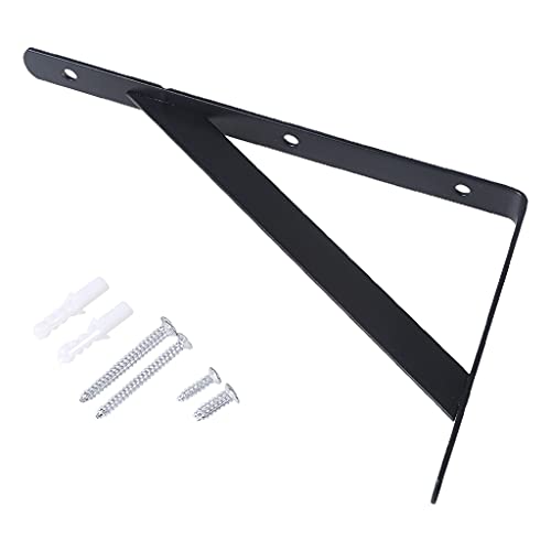 BFLKY Robuste Edelstahl-Regalhalterung für dreieckige Eckwinkel für Schreibtisch, Tisch, Arbeit, platzsparende Möbelbeschläge BFLKY Robuste Edelstahl-Regalhalterung für dreieckige Eckwinkel für Schreibtisch, Tisch, Arbeit, platzsparende Möbelbeschläge von BFLKY