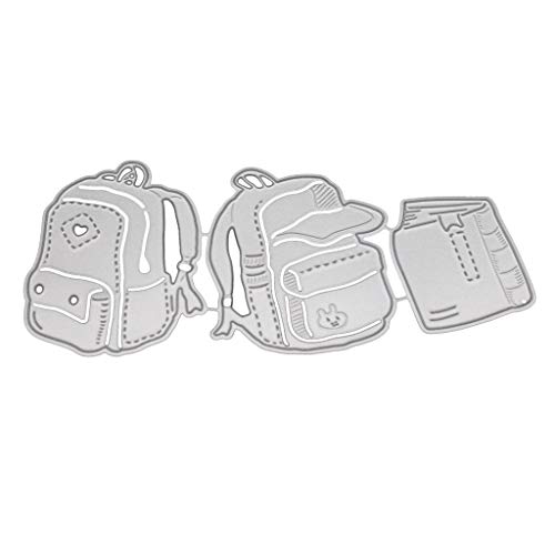 BFLKY Schultasche Rucksack Stanzformen Scrapbooking Album Stempel von BFLKY
