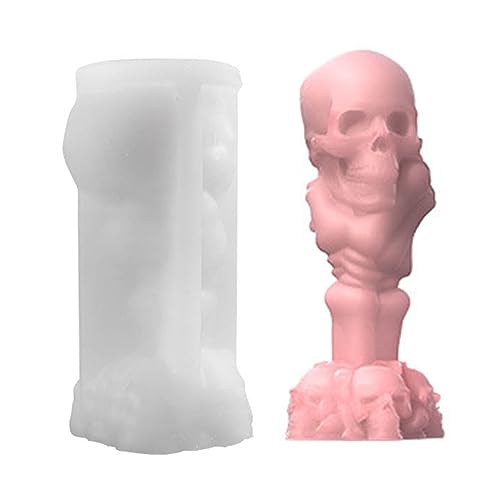 Backdekoration, 3D-Halloween-Totenkopf-Hand, Silikonform, Kerze, Seife, Bastelbedarf für Anfänger, Anfänger Backdekoration, 3D-Halloween-Totenkopf-Hand, Silikonform, Kerze, Seife, Bastelbedarf für Anfänger, Anfänger von BFLKY