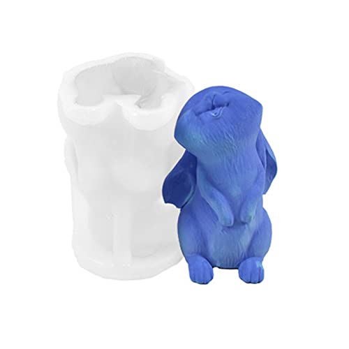 Ins Mold Aromath Gips Silikonform zum Sitzen und Sitzen mit hängenden Ohren Ins Mold Aromath Gips Silikonform zum Sitzen und Sitzen mit hängenden Ohren von BFLKY