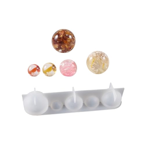 Kristall Epoxidharz Kugelform Heimdekoration Kugel Silikonformen Einfach Zu Verwendende Kugel Ornamentform Zum Basteln Kristall Epoxidharz Kugelform Heimdekoration Kugel Silikonformen Einfach Zu Verwendende Kugel Ornamentform Zum Basteln von BFLKY