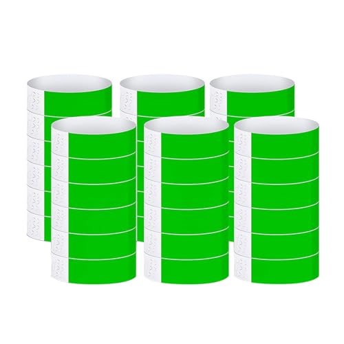 Papier-Armbänder, bunt, wasserdicht, für Konzert, Party, Geburtstag, 600 Stück Papier-Armbänder, bunt, wasserdicht, für Konzert, Party, Geburtstag, 600 Stück von BFLKY