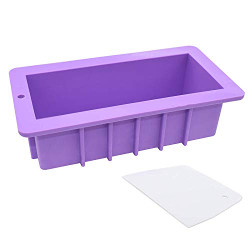 Rechteckige Silikonform für Schokolade, Fondant, Kuchendekoration, Backzubehör, wiederverwendbar für Seife Rechteckige Silikonform für Schokolade, Fondant, Kuchendekoration, Backzubehör, wiederverwendbar für Seife von BFLKY